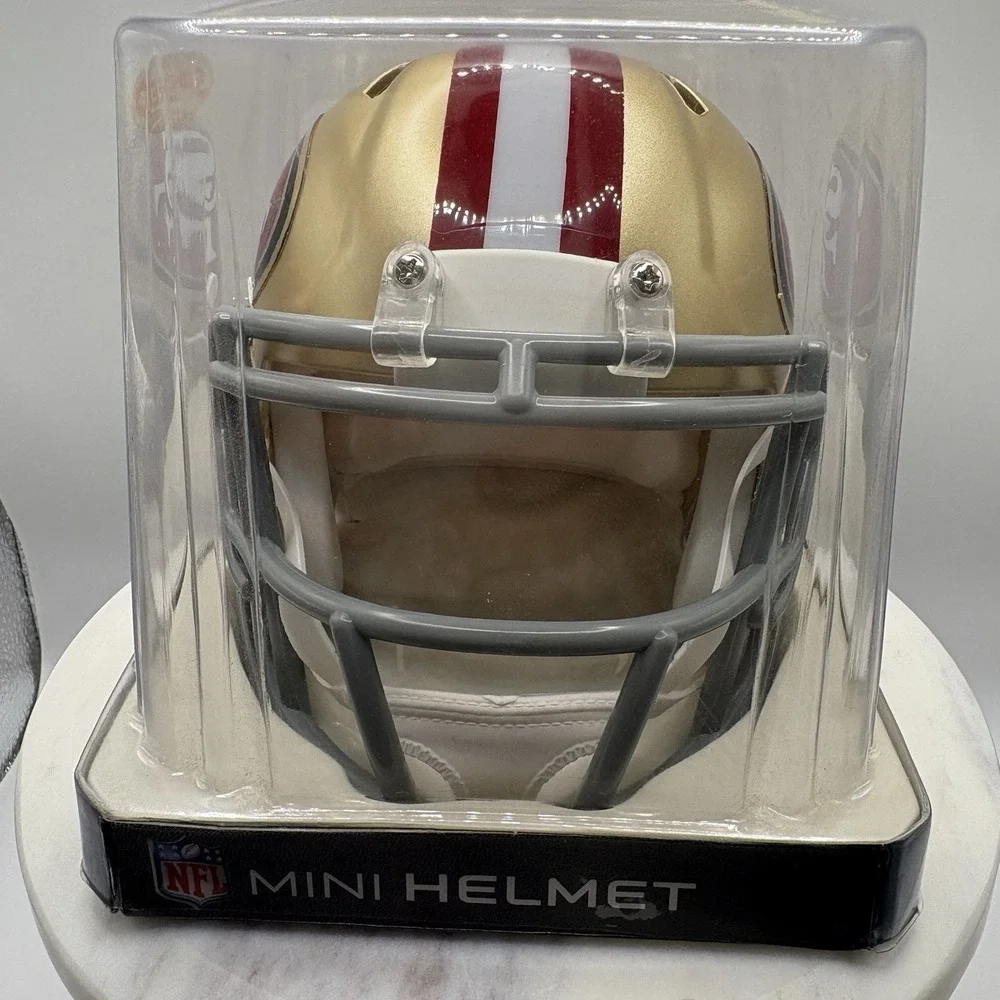San Francisco 49ers Speed Mini Helmet Riddell NFL Licensed Brand New